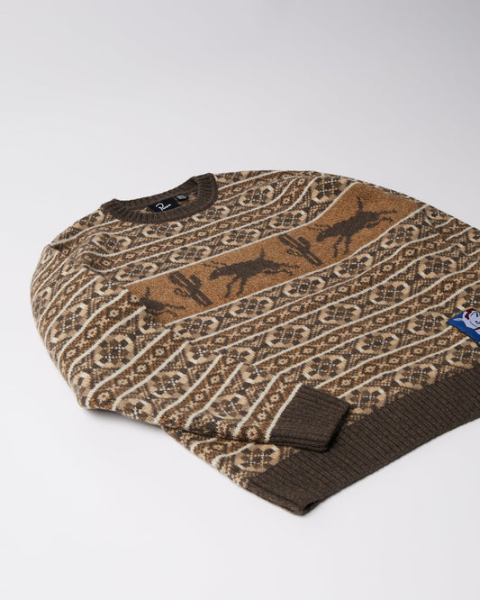 Cactus bull knitted pullover